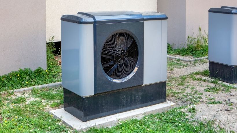 Moč toplotne črpalke glede na kvadraturo